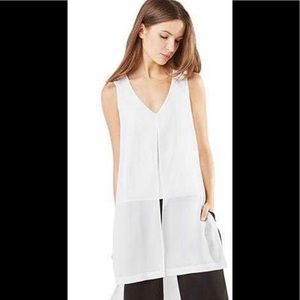 BCBG MaxAzria Svetlana High-Low Tunic Top